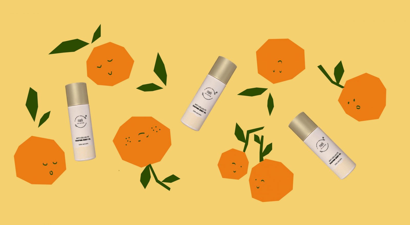 mark anti cellulite shaping body oil anticelulitidny tvarujuci olej mark face and body pomarancova koza scaled