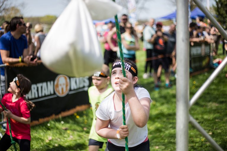 spartan kids event sport pohyb