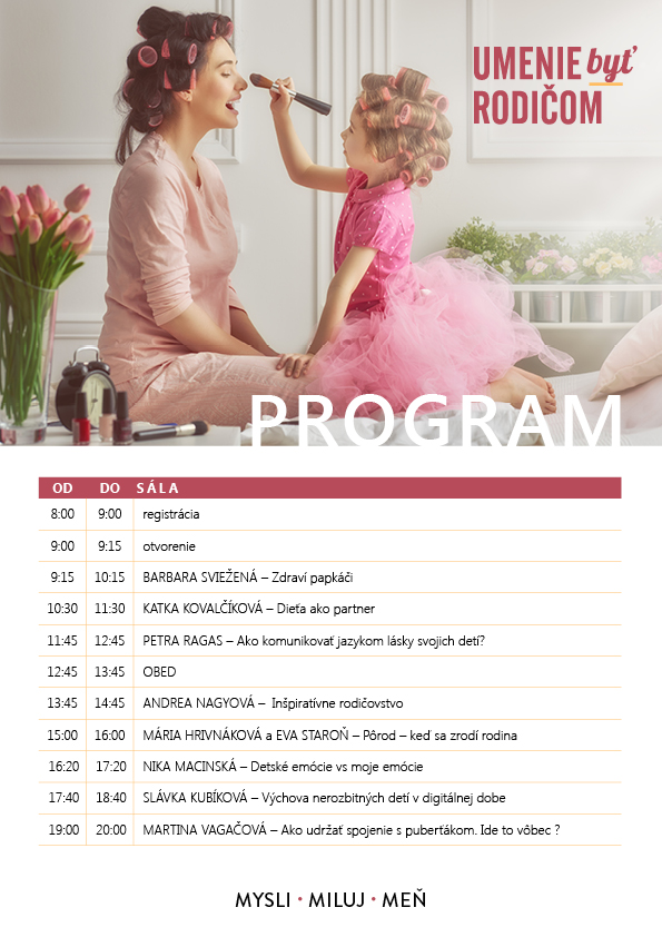 umenie byt rodicom program